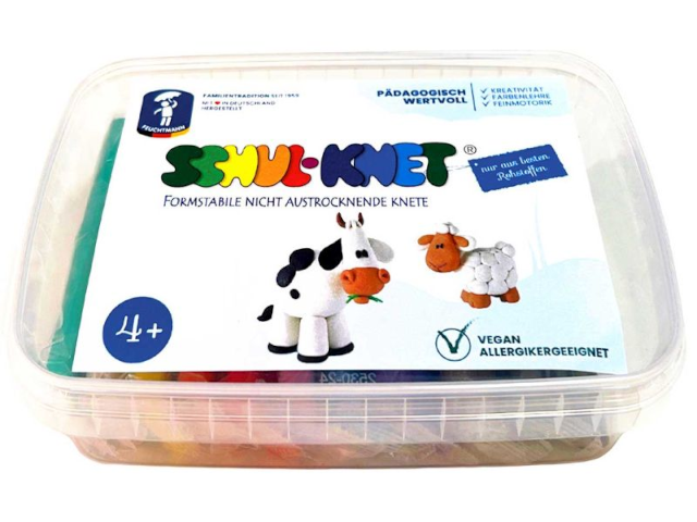 Schul-Knete Box 10x40g