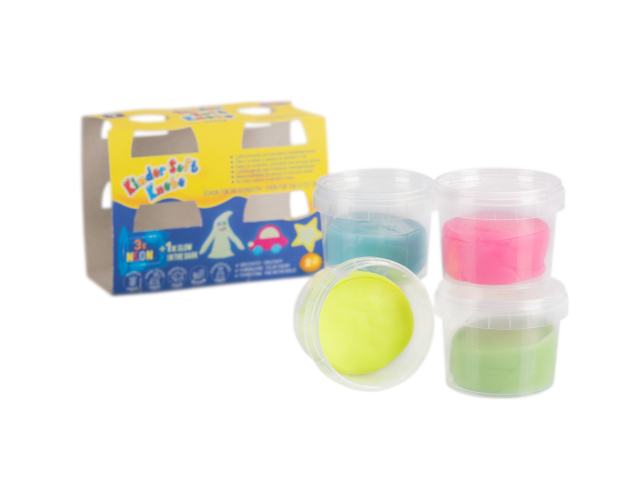 Kinder Soft Knete Hyper 4x80g