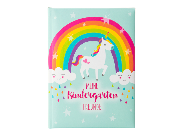 Kindergarten-Freundebuch `Glücklich`