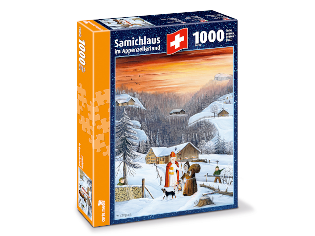 Puzzle Samichlaus im Appenzellerland 1000 Teile