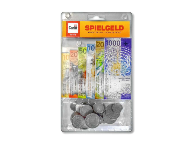 Spielgeld Blister