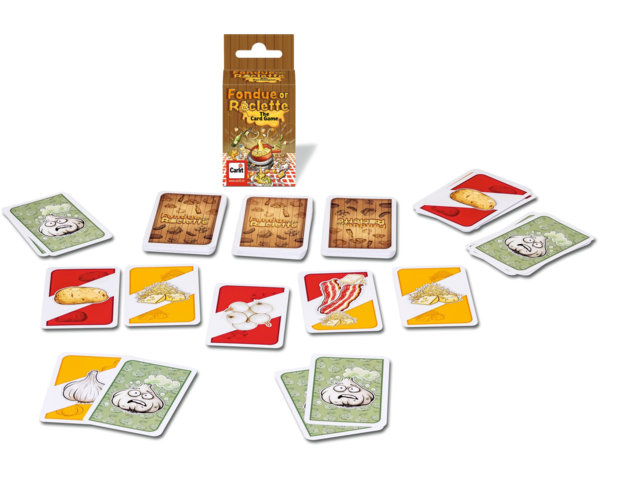 Fondue oder Raclette das Kartenspiel