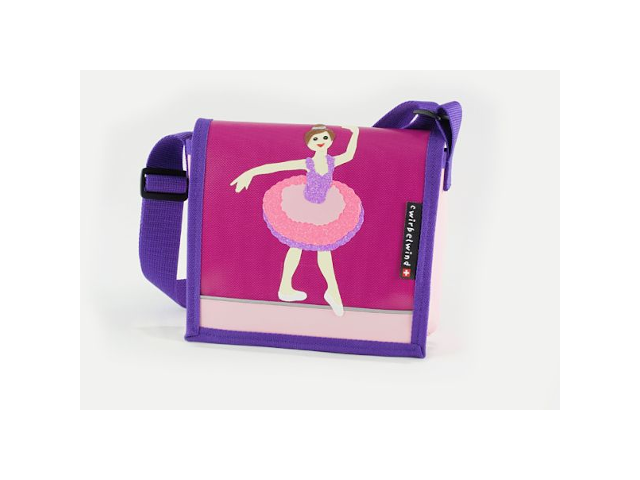Kindergartentasche Ballerina Glitzer