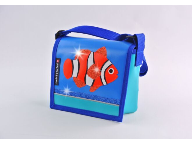 Kindergartentasche Clownfisch Glitzer