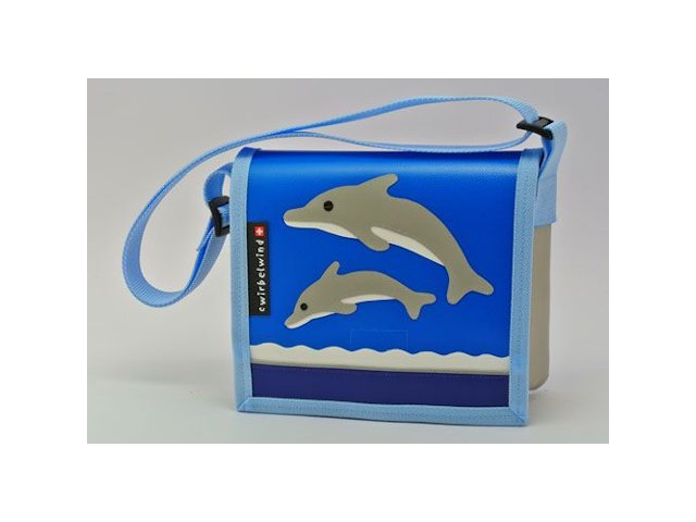 Kindergartentasche Doppeldelfin