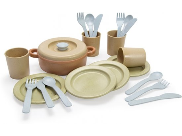 Dantoy Bio Essservice-Set 22teilig
