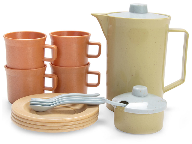Dantoy Bio Kaffeeservice-Set 17-teilig