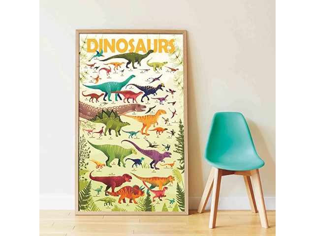Discovery Sticker Poster Dinosaurier - 0