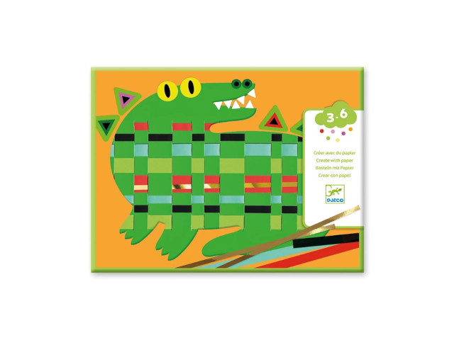 Flechtpapier Drache