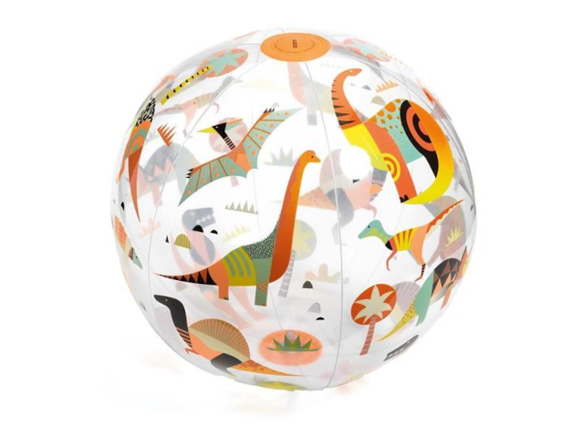 Ball Dino Ø 35cm mit Fluofarbe