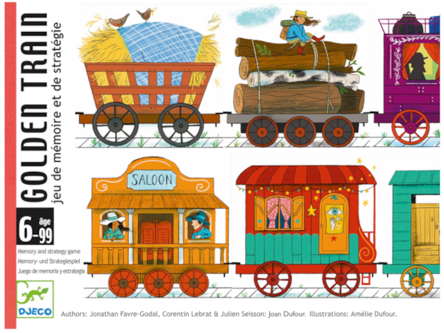 Kartenspiel Golden Train (mult)
