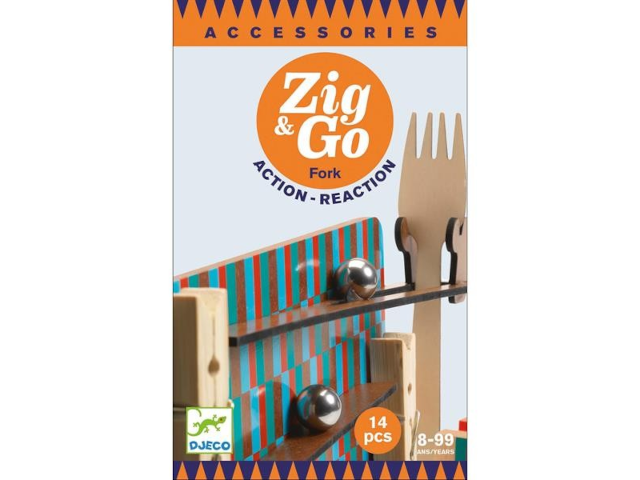 Kettenreaktionsspiel Zig & Go 14 Teile