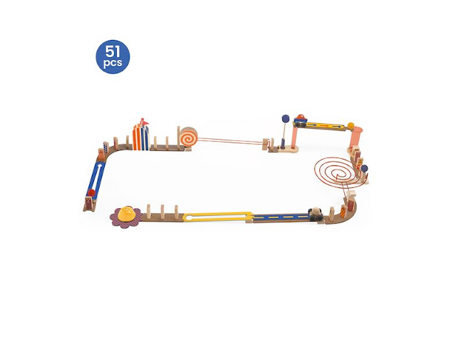 Kettenreaktionsspiel Zig & Go Junior 51 Teile