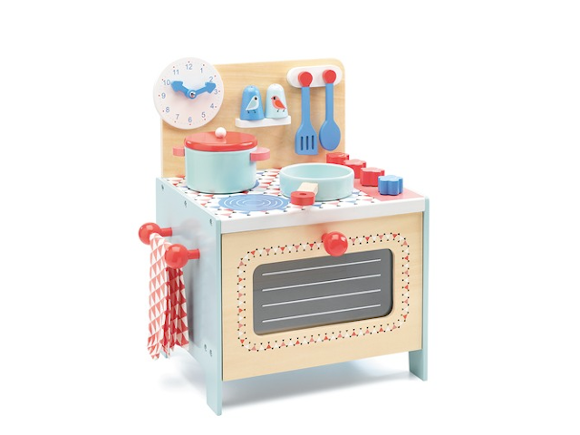 Rollenspiel blaue Kinderküche