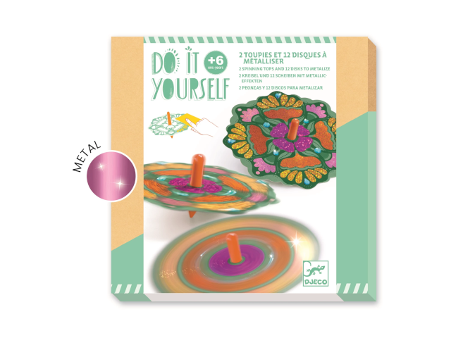 DIY - Kreisel Flower Power