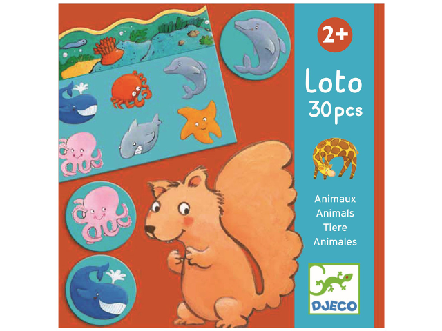 Lernspiel Lotto Tier