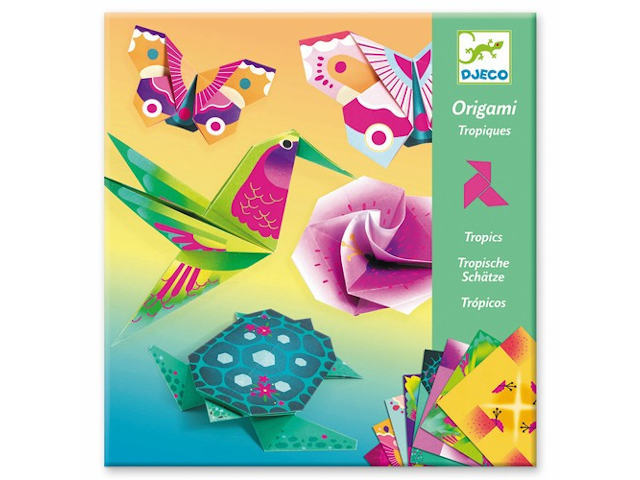 Origami Tropische Schatze Kreatives Basteln Spielzeug Chinderlade Spielart Gmbh