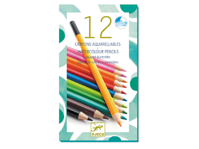 12 Farbstifte aquarell