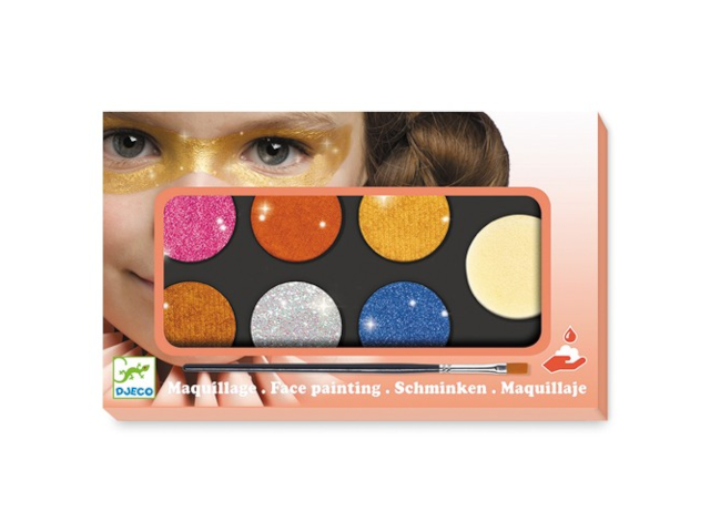 Body Art 6 Farben Metallic