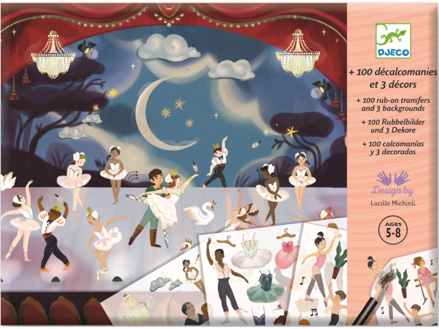 Abziehbilder Balletttänzer