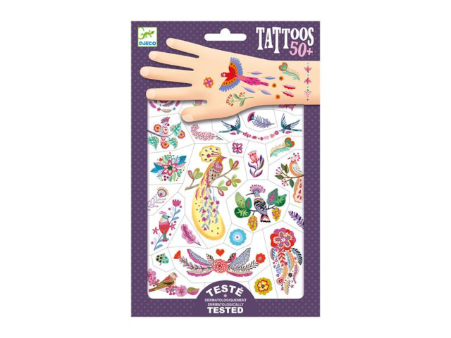 Tattoos Leuchtende Vögel