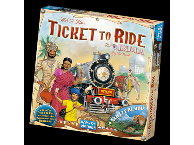 TTR Ticket To Ride Indien/Schweiz