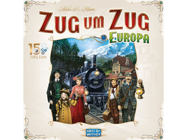 TTR Ticket To Ride Europa 15 Jahr Jubiläumsbox