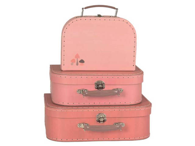 Kofferset 3-teilig Pilze