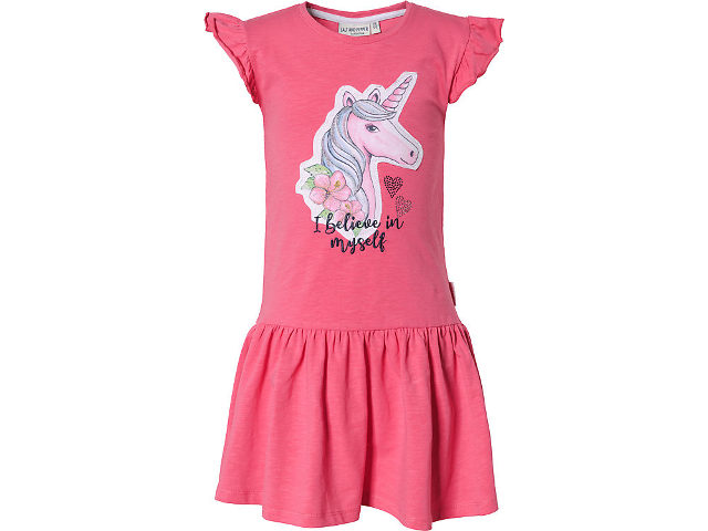 Jerseykleid Einhorn Gr. 92/98