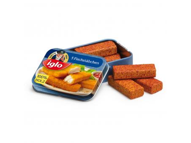 Fischstäbchen von Iglo in der Dose