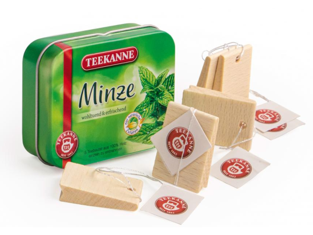 Tee von Teekanne in der Dose