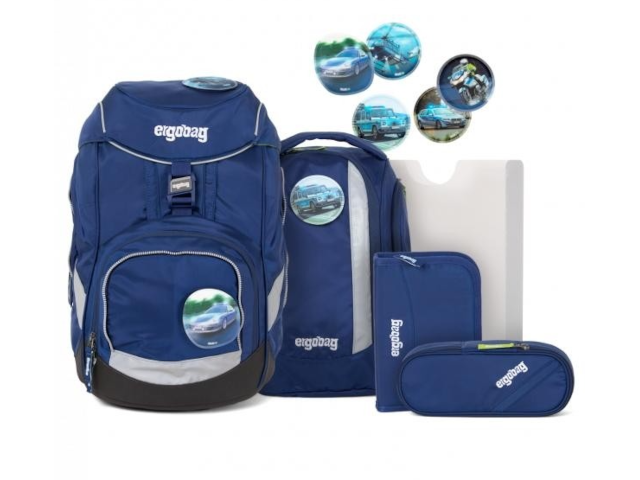 ergobag 6-tlg. Set BlaulichtBär