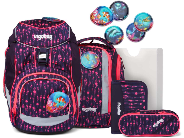 ergobag 6-tlg. Set Bärmuda Viereck
