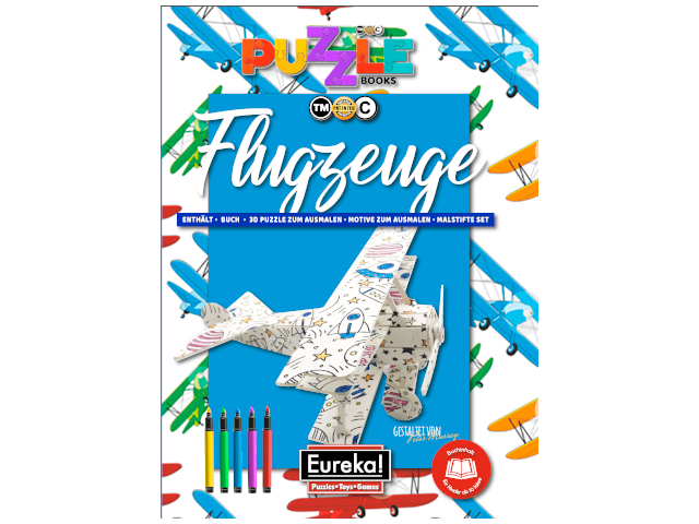 Puzzle Book Flugzeuge