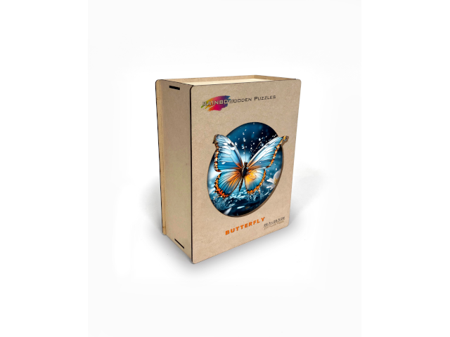 RainboWooden Puzzle – Butterfly/Schmetterling
