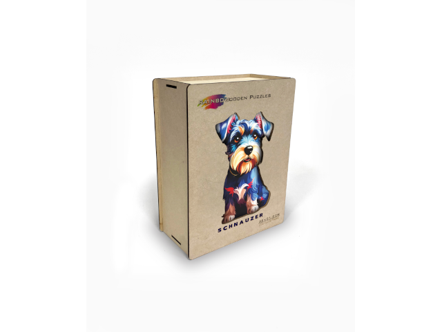 RainboWooden Puzzle – Schnauzer