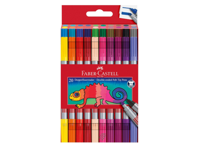 Doppelfasermaler 20er Etui