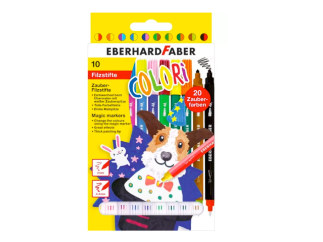Filzstifte Colori Doppelfaser Zauber 10er