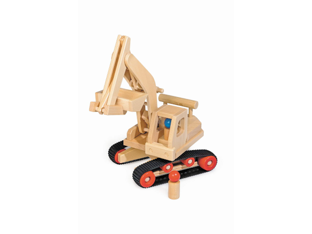 Bagger aus Holz