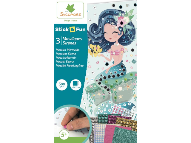 Stick`n Fun Mosaik Meerjungfrauen