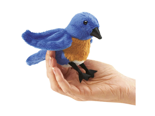 Mini Hüttensänger-Vogel (blau) / Mini Bluebird