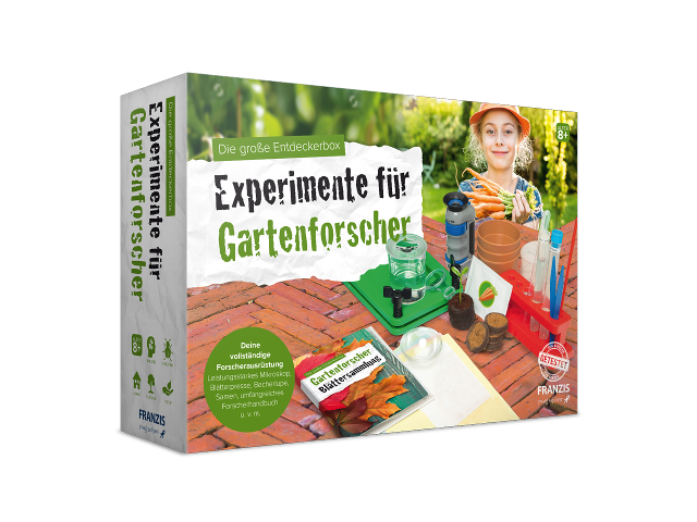 Experimente für Gartenforscher