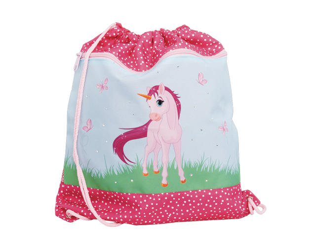 Funki Pink Unicorn Turnbeutel