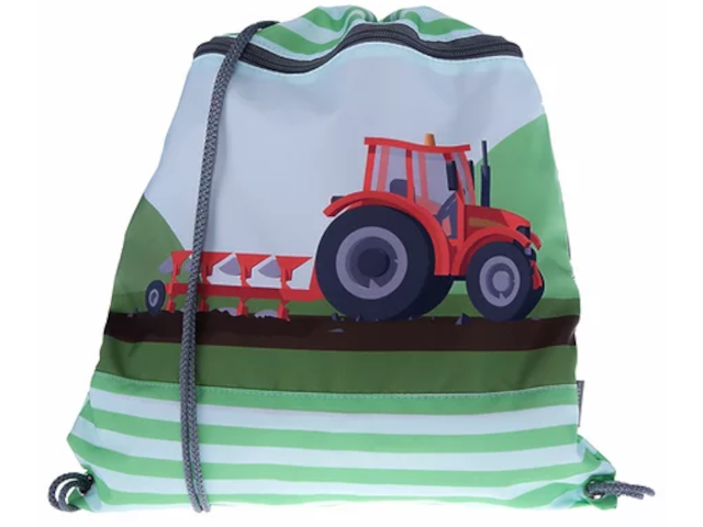 Funki Red Tractor Turnbeutel
