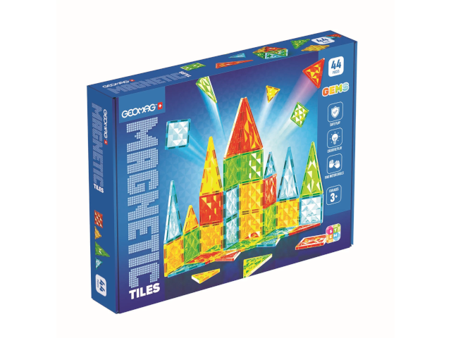 Magnetic Tiles Gems 44 Teile
