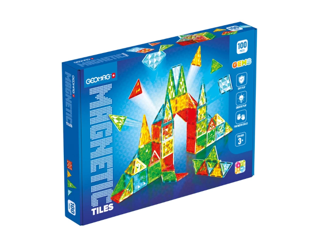 Magnetic Tiles Gems 100 Teile