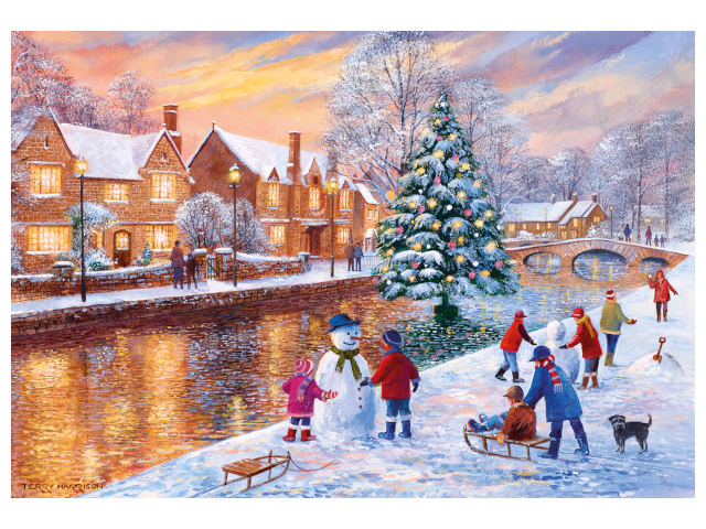 Bourton at Christmas 500 Teile