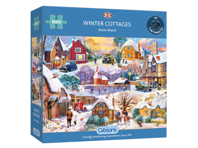 Winter Cottages 1000 Teile