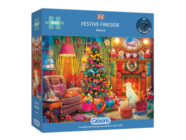 Festive Fireside 1000 Teile