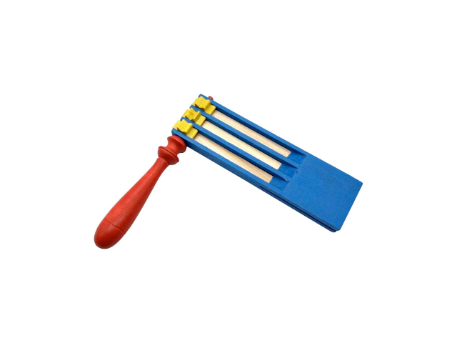 Ratsche aus Holz, 3-fach
